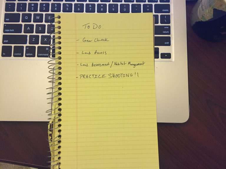 Whitetail Postseason To Do List