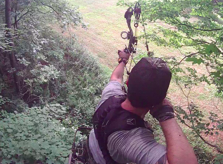 Working Out The Kinks: Tree Stand Practice